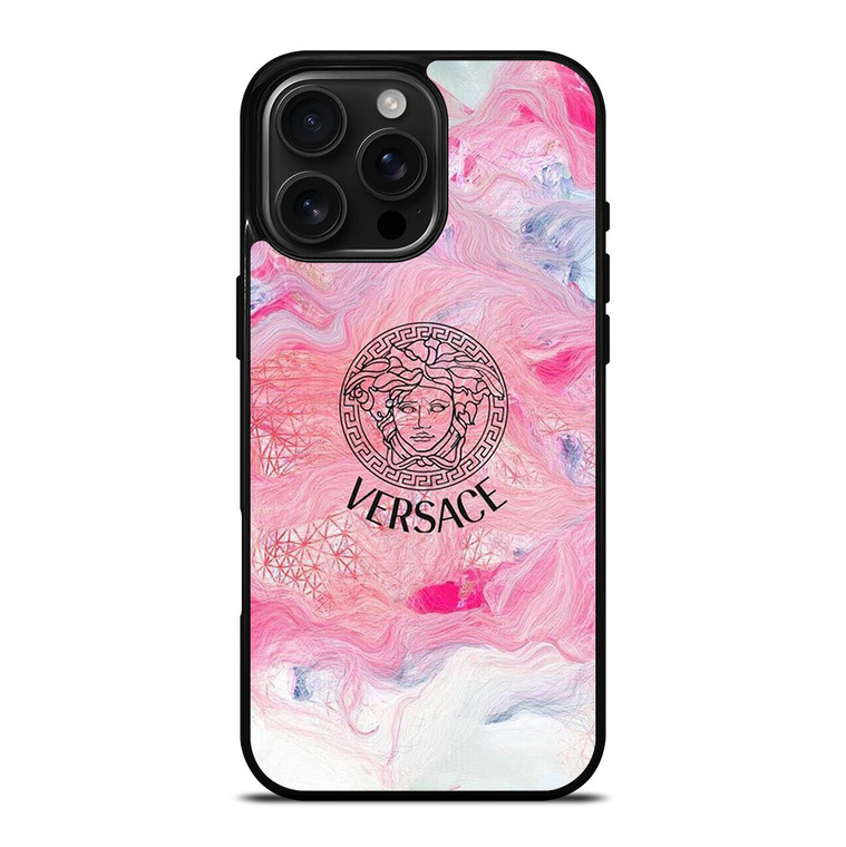 VERSACE LOGO ABSTRACT COLOR iPhone 16 Pro Max Case Cover