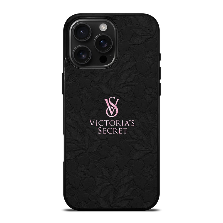 VICTORIA'S SECRET BLACK PINK iPhone 16 Pro Max Case Cover