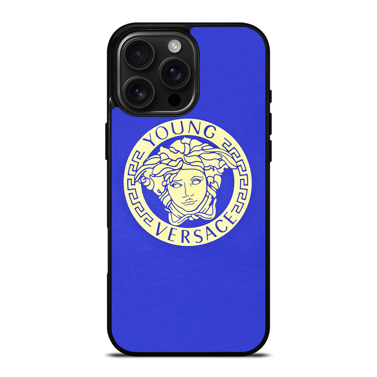 YOUNG VERSACE LOGO iPhone 16 Pro Max Case Cover YOUNG VERSACE LOGO iPhone 16 Pro Max Case Cover