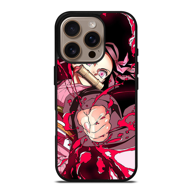 ANIME KIMETSU NO YAIBE DEMON SLAYER NEZUKO KAMADO iPhone 16 Pro Case Cover