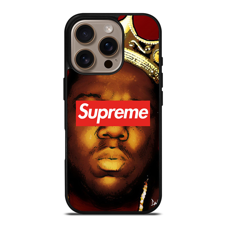 BIGGIE SMALLS NOTORIUOS SUPREME iPhone 16 Pro Case Cover