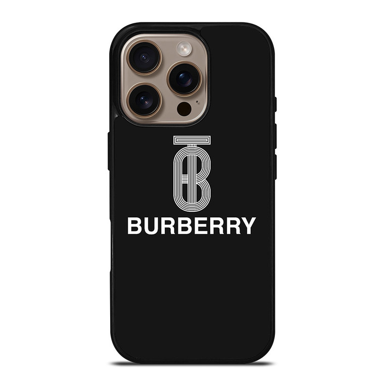 BURBERRY LONDON SIMPLE LOGO iPhone 16 Pro Case Cover