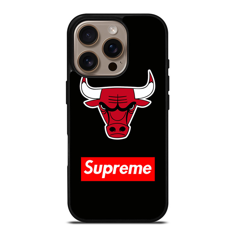 CHICAGO BULLS SUPREME iPhone 16 Pro Case Cover