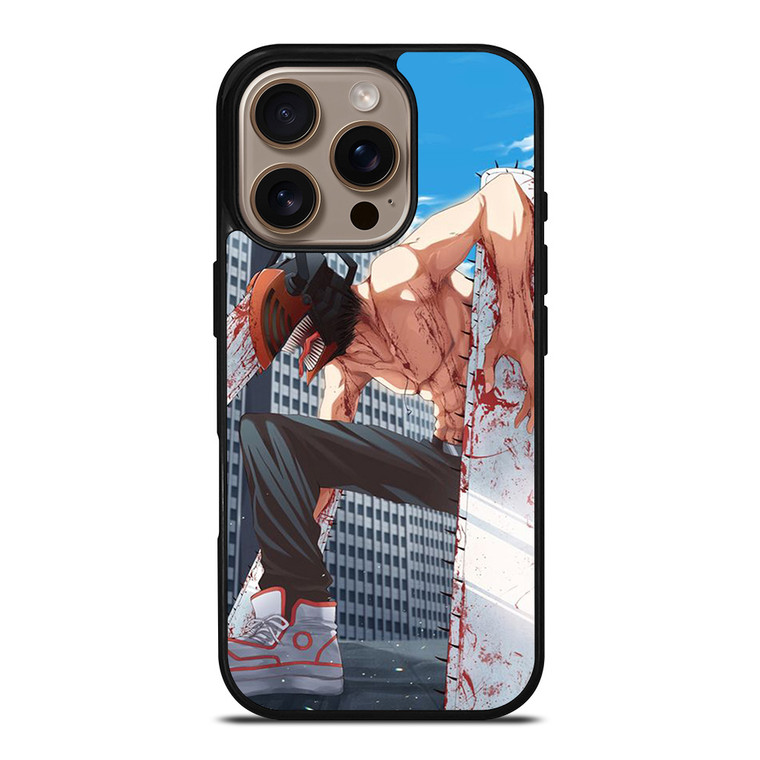 DENJI CHAINSAW MAN MANGA iPhone 16 Pro Case Cover