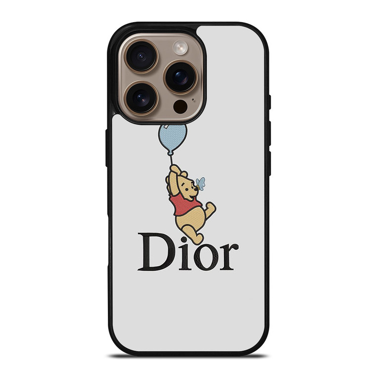 DIOR WINNIE THE POOH iPhone 16 Pro Case Cover