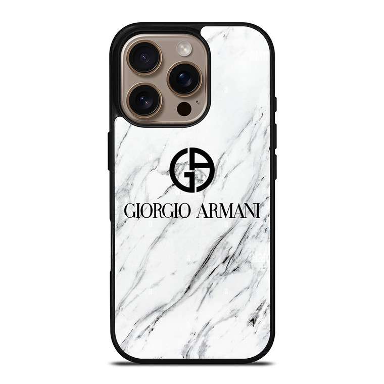 GIORGIO ARMANI NEW LOGO iPhone 16 Pro Case Cover