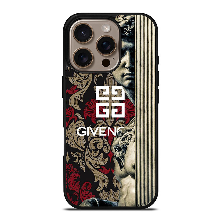 GIVENCHY PARIS ART LOGO STATUE iPhone 16 Pro Case Cover