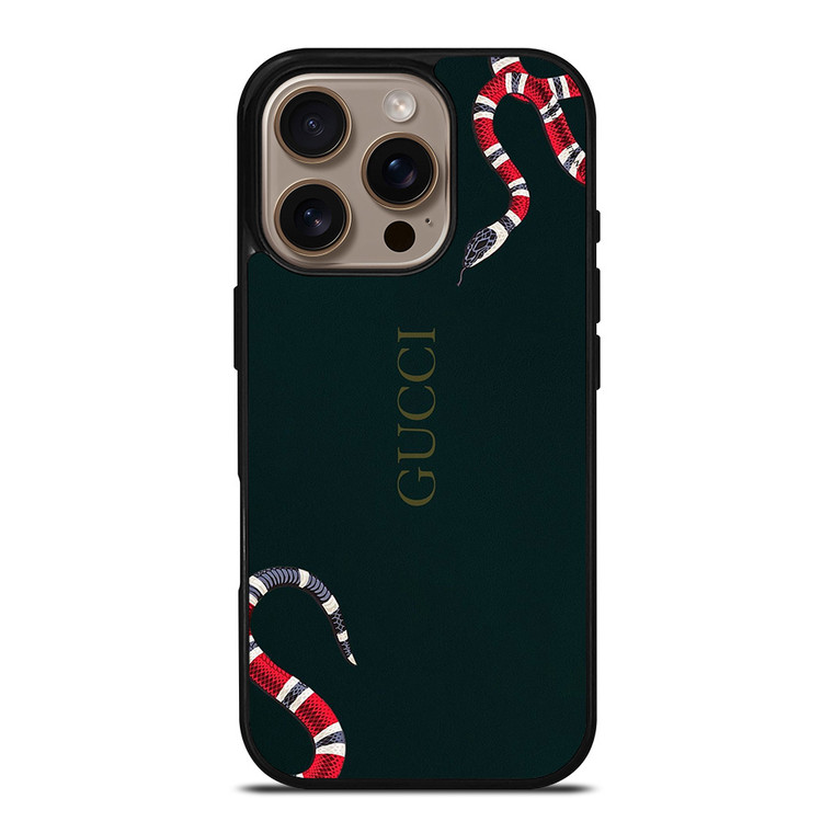 GUCCI AND SNAKE iPhone 16 Pro Case Cover