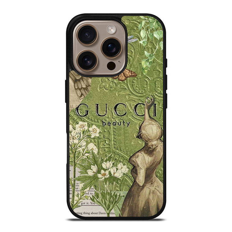 GUCCI BEAUTY BUTTERFLY iPhone 16 Pro Case Cover