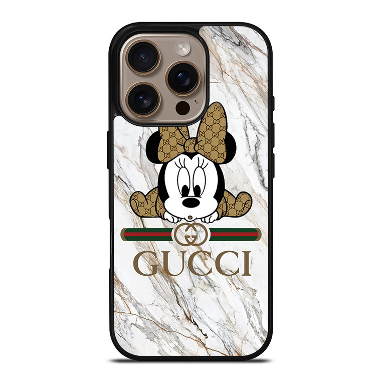 GUCCI LITTLE MINNIE MOUSE iPhone 16 Pro Case Cover