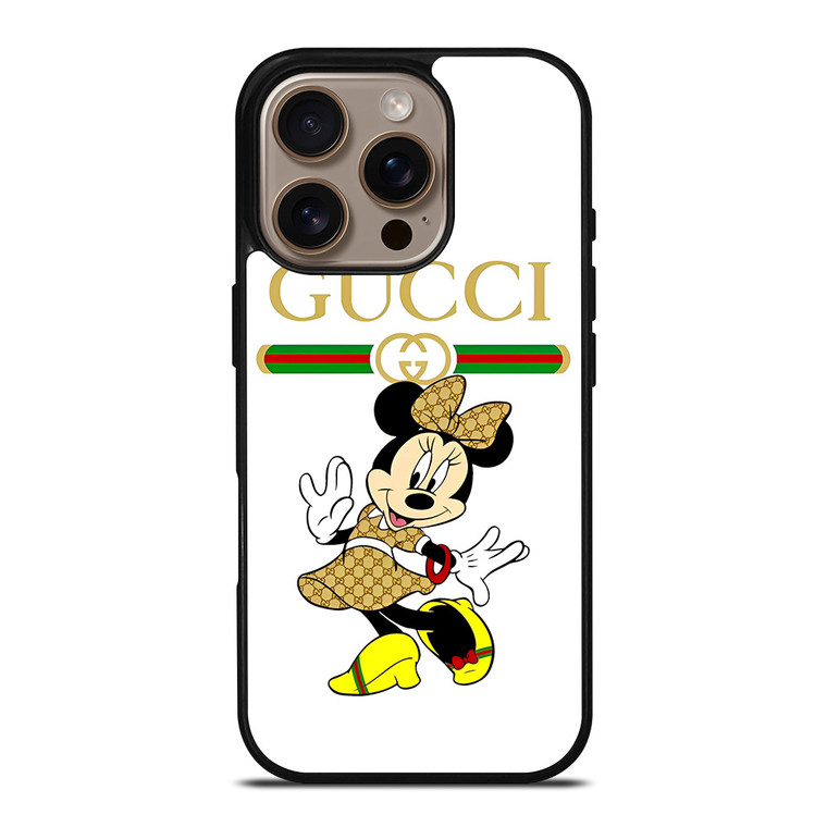 GUCCI MINNIE MOUSE iPhone 16 Pro Case Cover