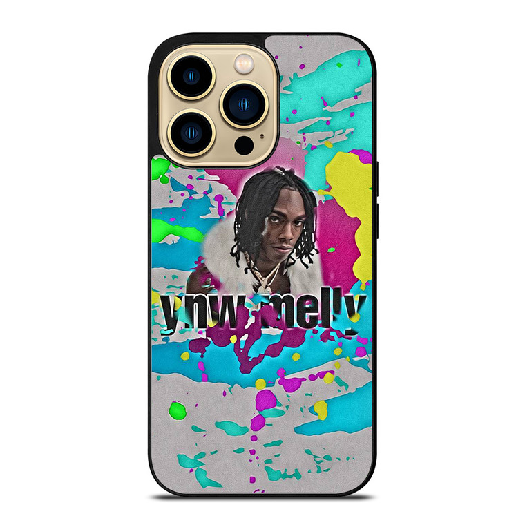 YNW MELLY COLORFUL BRUSHED  iPhone 14 Pro Max Case Cover YNW MELLY COLORFUL BRUSHED  iPhone 14 Pro Max Case Cover