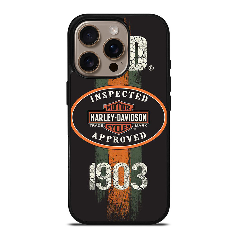 HARLEY DAVIDSON 1903 INSPECTED iPhone 16 Pro Case Cover
