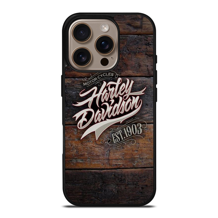 HARLEY DAVIDSON 1903 LOGO iPhone 16 Pro Case Cover