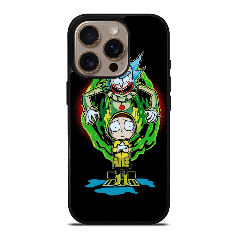 IT RICK AND MORTY CARTOON iPhone 16 Pro Case Cover IT RICK AND MORTY CARTOON iPhone 16 Pro Case Cover