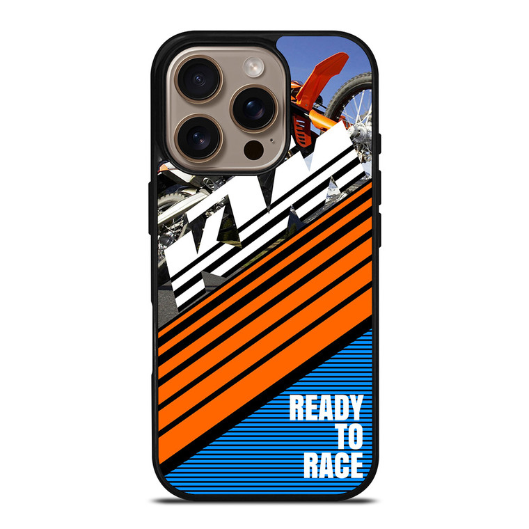 KTM READY TO RACE 5 iPhone 16 Pro Case Cover KTM READY TO RACE 5 iPhone 16 Pro Case Cover
