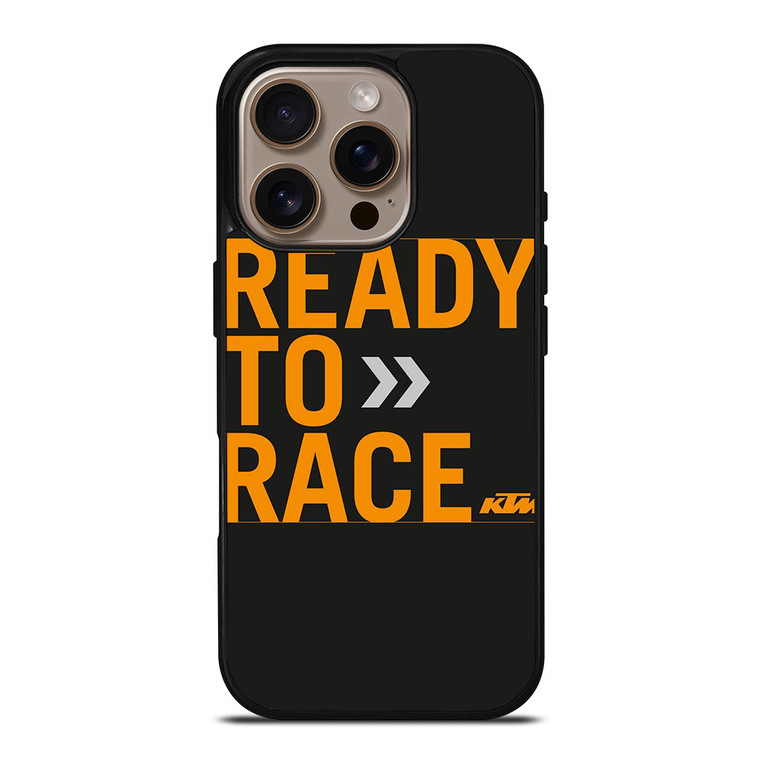 KTM READY TO RACE SYMBOL iPhone 16 Pro Case Cover