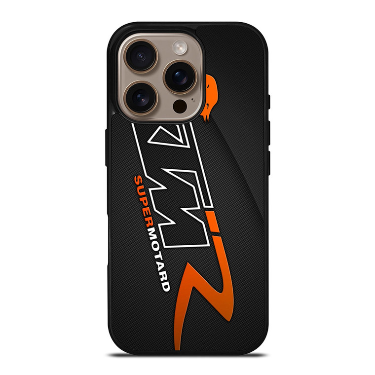 KTM SUPER MOTARD LOGO iPhone 16 Pro Case Cover KTM SUPER MOTARD LOGO iPhone 16 Pro Case Cover