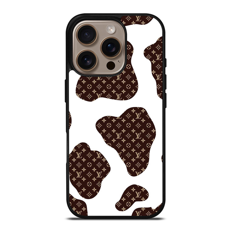 LOUIS VUITTON COW PATTERN iPhone 16 Pro Case Cover