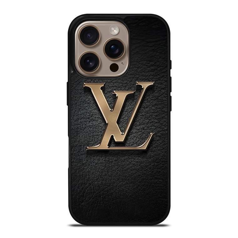 LOUIS VUITTON GOLD EMBLEM iPhone 16 Pro Case Cover