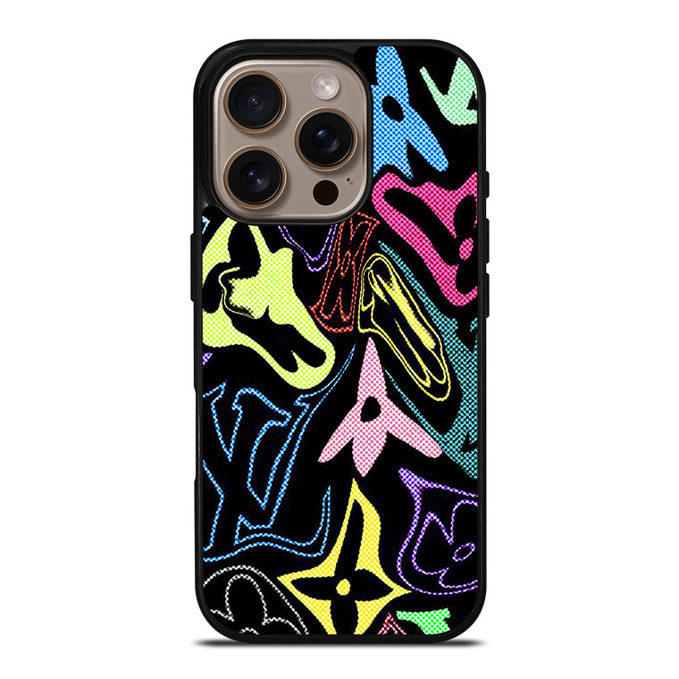 LV LOUIS VUITTON ABSTRACT iPhone 16 Pro Case Cover