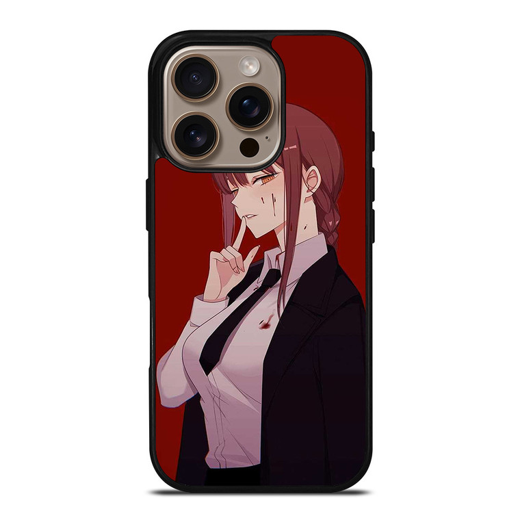 MAKIMA CHAINSAW MAN iPhone 16 Pro Case Cover MAKIMA CHAINSAW MAN iPhone 16 Pro Case Cover