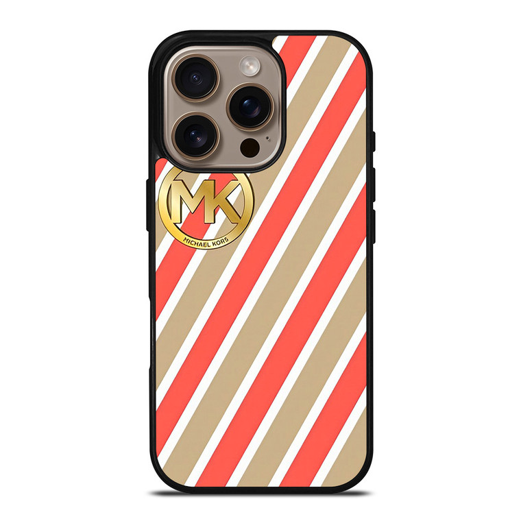 MICHAEL KORS STRIPES iPhone 16 Pro Case Cover MICHAEL KORS STRIPES iPhone 16 Pro Case Cover