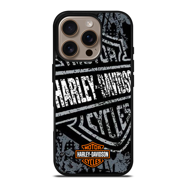 MOTORCYCLES HARLEY DAVIDSON LOGO iPhone 16 Pro Case Cover