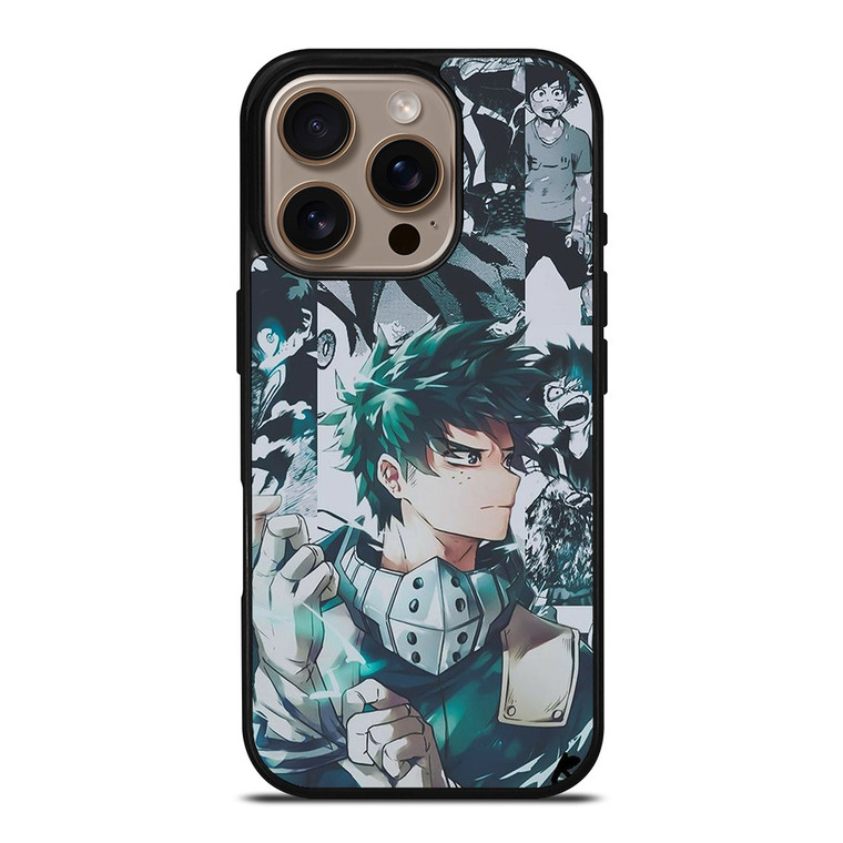MY HERO ACADEMIA DEKU COLLAGE iPhone 16 Pro Case Cover MY HERO ACADEMIA DEKU COLLAGE iPhone 16 Pro Case Cover