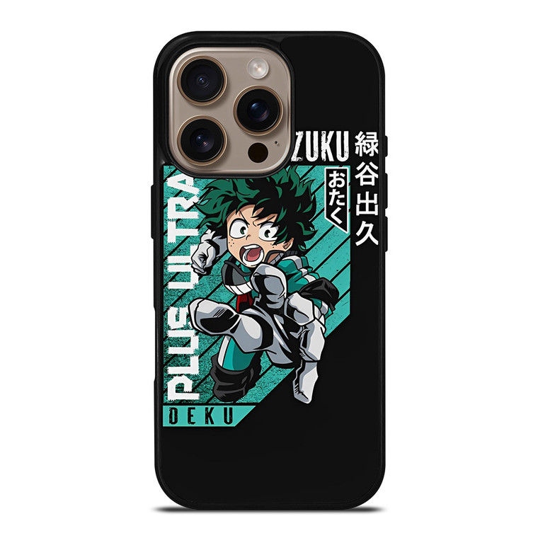 MY HERO ACADEMIA MIDORYA IZUKU iPhone 16 Pro Case Cover MY HERO ACADEMIA MIDORYA IZUKU iPhone 16 Pro Case Cover