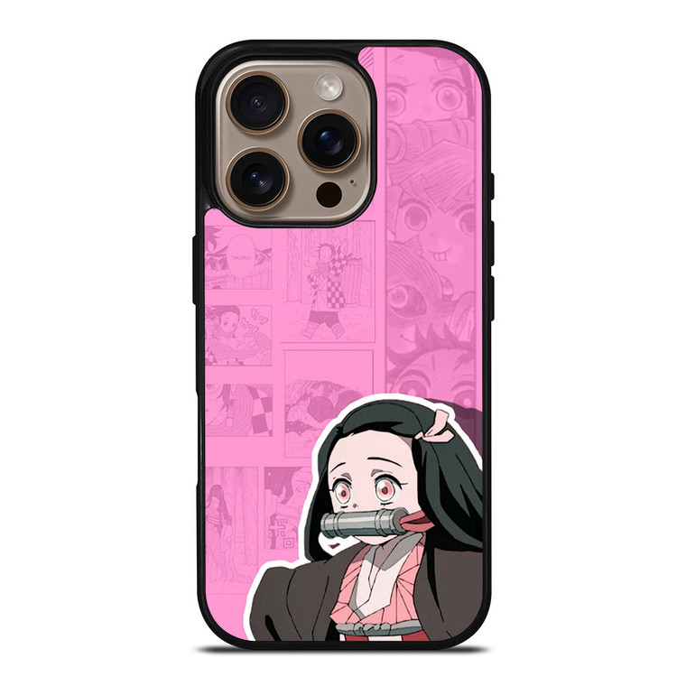 NEZUKO DEMON SLAYER KAWAII iPhone 16 Pro Case Cover