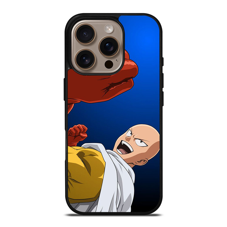 ONE PUNCH MAN SAITAMA FIGHT iPhone 16 Pro Case Cover ONE PUNCH MAN SAITAMA FIGHT iPhone 16 Pro Case Cover