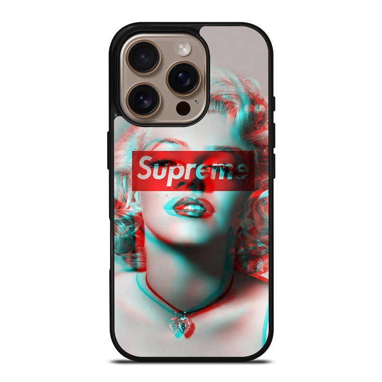 SUPREME MARILYN MONROE iPhone 16 Pro Case Cover