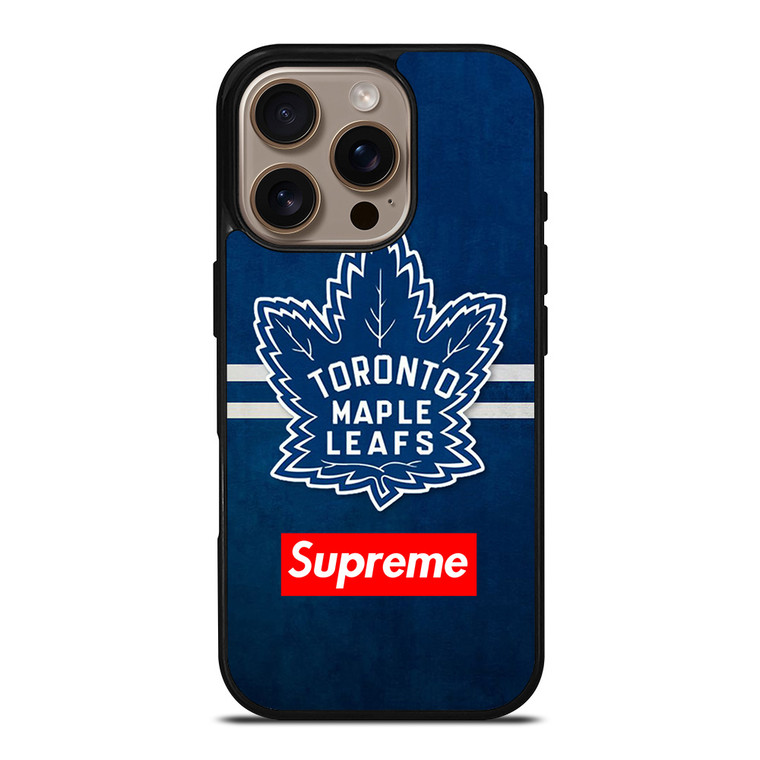 TORONTO MAPLE LEAFS SUPREME iPhone 16 Pro Case Cover TORONTO MAPLE LEAFS SUPREME iPhone 16 Pro Case Cover
