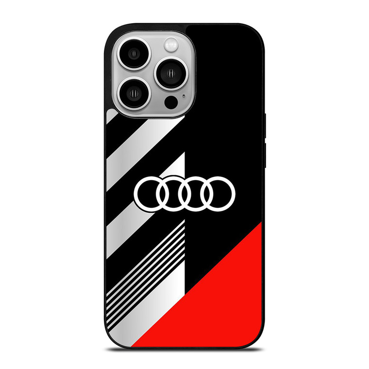 AUDI CAR LOGO LIVERY  iPhone 14 Pro Case Cover