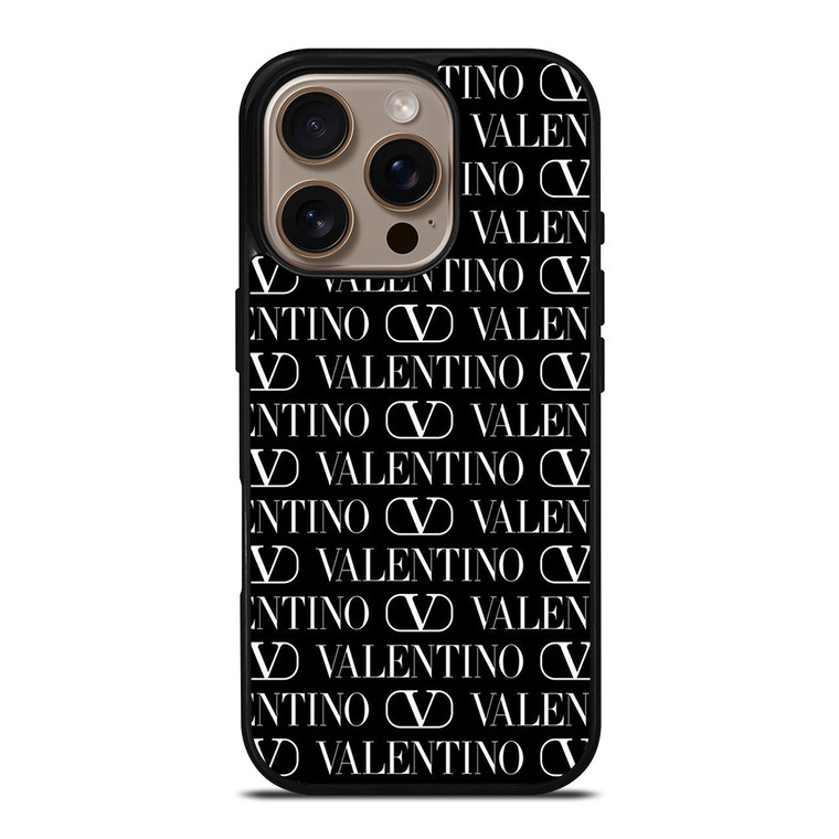 VALENTINO LOGO COLLAGE iPhone 16 Pro Case Cover