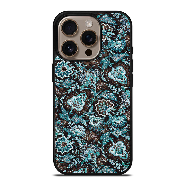 VERA BRADLEY JAVA BLUE iPhone 16 Pro Case Cover
