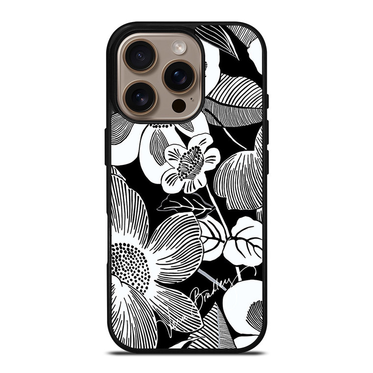 VERA BRADLEY WHITE BLOOMS iPhone 16 Pro Case Cover VERA BRADLEY WHITE BLOOMS iPhone 16 Pro Case Cover