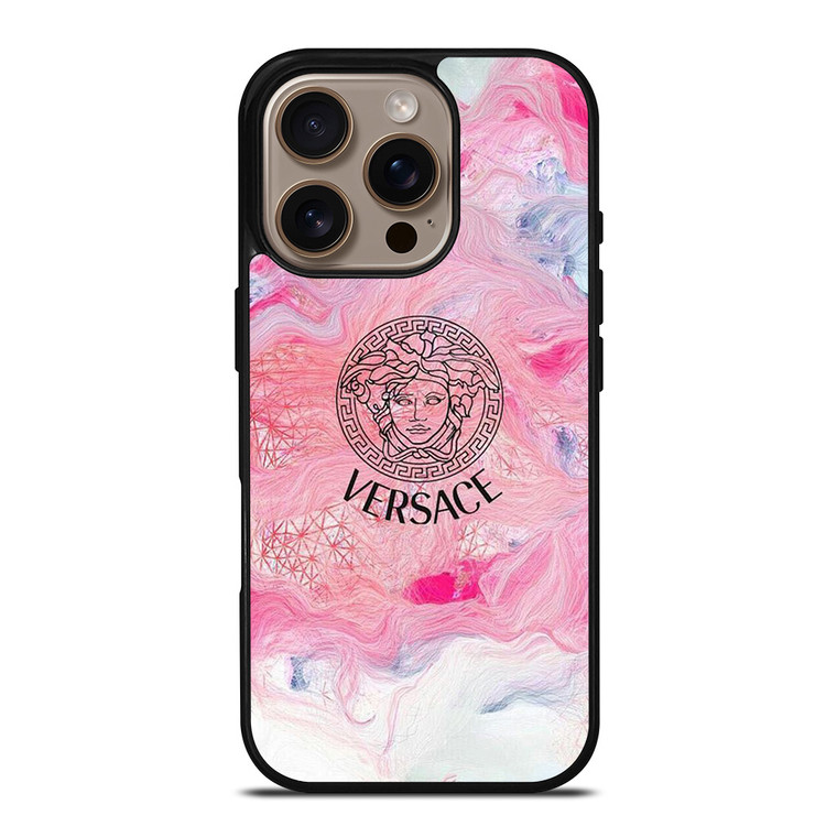 VERSACE LOGO ABSTRACT COLOR iPhone 16 Pro Case Cover VERSACE LOGO ABSTRACT COLOR iPhone 16 Pro Case Cover