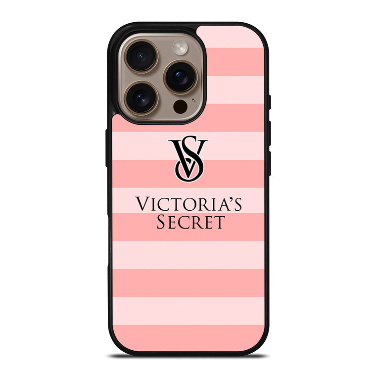 VICTORIA'S SECRET PINK STRIPES 2 iPhone 16 Pro Case Cover