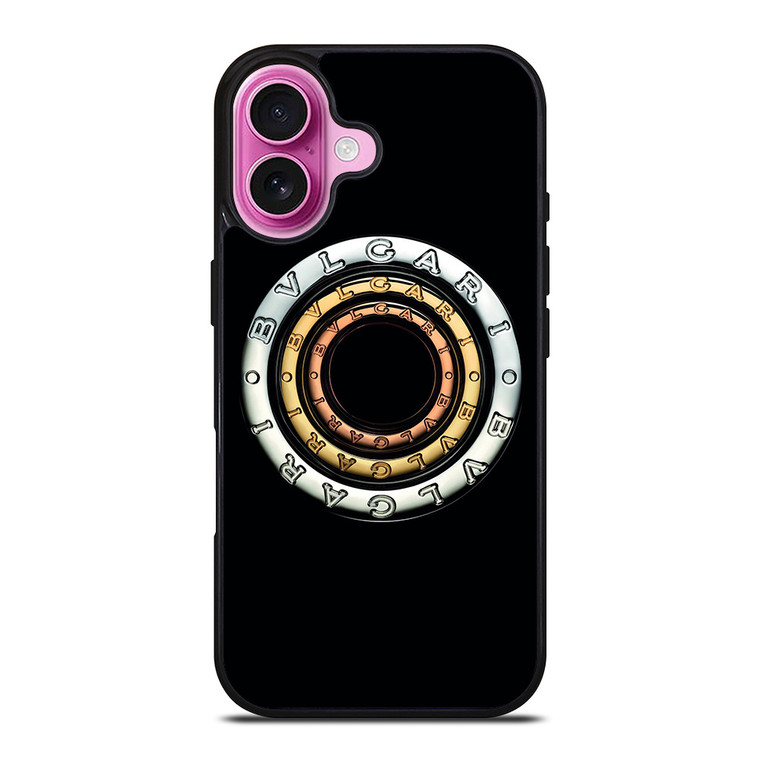 BULGARI BVLGARI LOGO CIRCLE iPhone 16 Plus Case Cover
