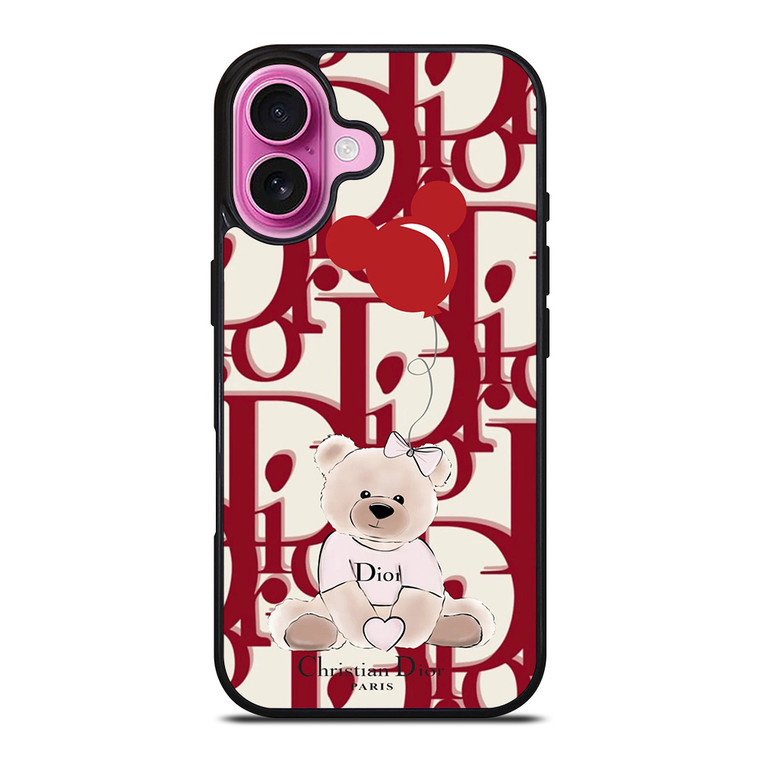 CHRISTIAN DIOR BEAR iPhone 16 Plus Case Cover