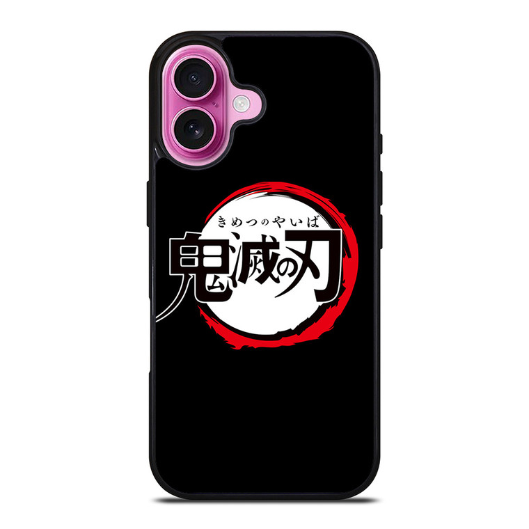 DEMON SLAYER MOVIE LOGO iPhone 16 Plus Case Cover
