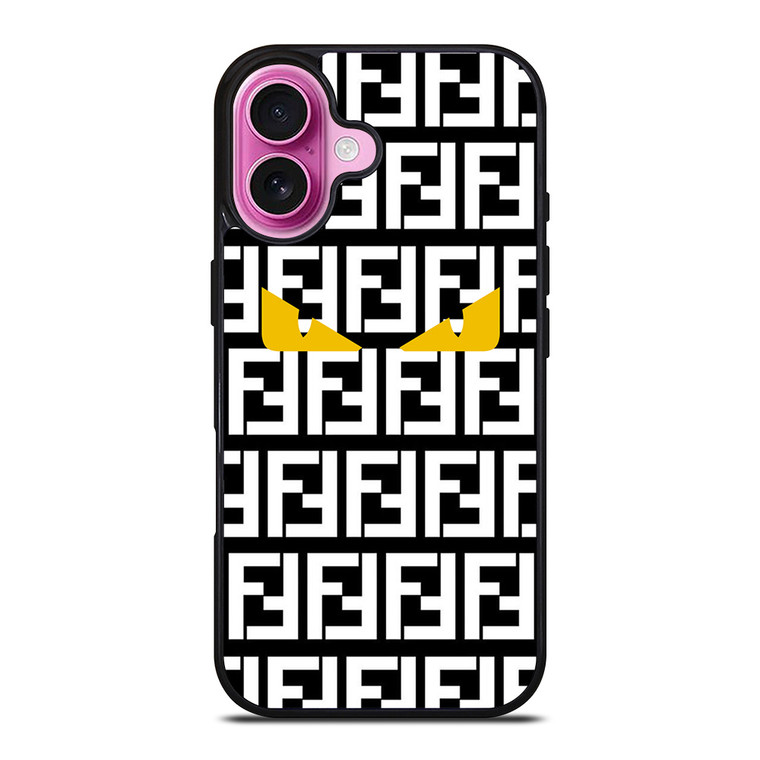 FENDI EYES LOGO FASHION iPhone 16 Plus Case Cover