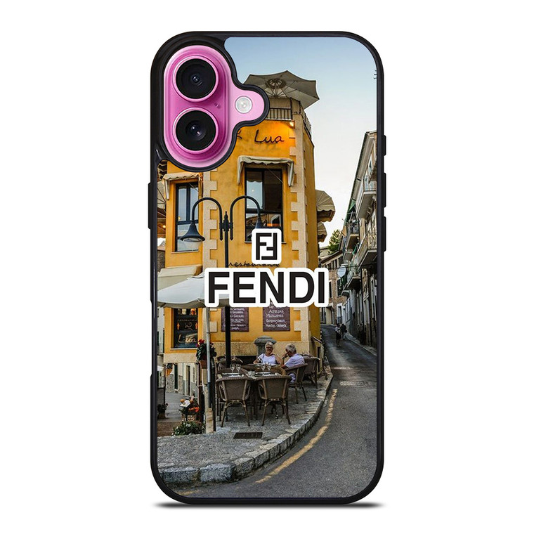 FENDI ROMA CITY iPhone 16 Plus Case Cover