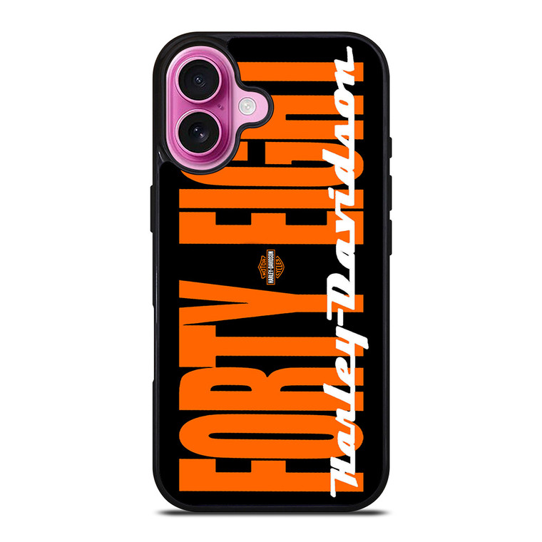 FORTY EIGHT LOGO HARLEY DAVIDSON iPhone 16 Plus Case Cover