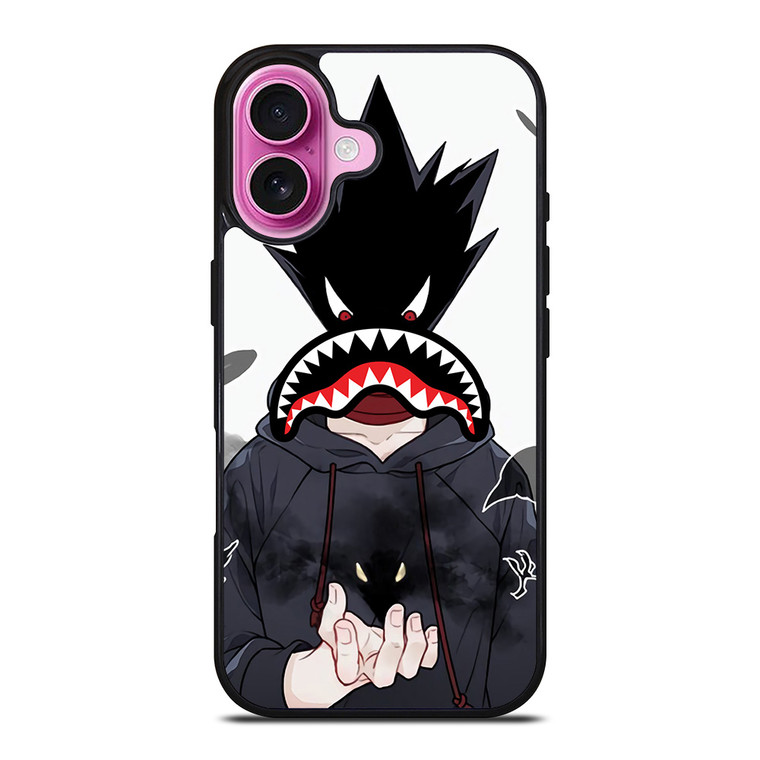 FUMIKAGE MY HERO ACADEMIA X BAPE iPhone 16 Plus Case Cover FUMIKAGE MY HERO ACADEMIA X BAPE iPhone 16 Plus Case Cover