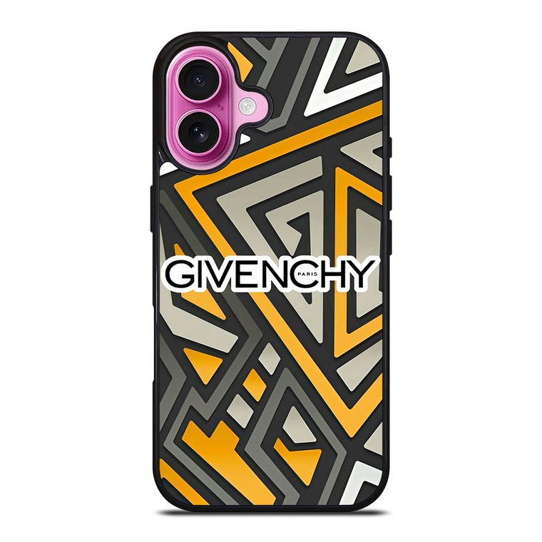 GIVENCHY PARIS LOGO iPhone 16 Plus Case Cover