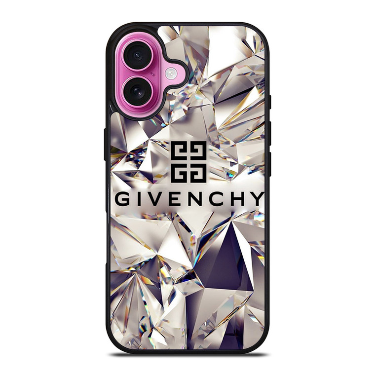 GIVENCY LOGO GLASS iPhone 16 Plus Case Cover