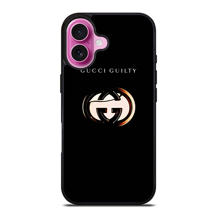 GUCCI GUILTY LOGO iPhone 16 Plus Case Cover